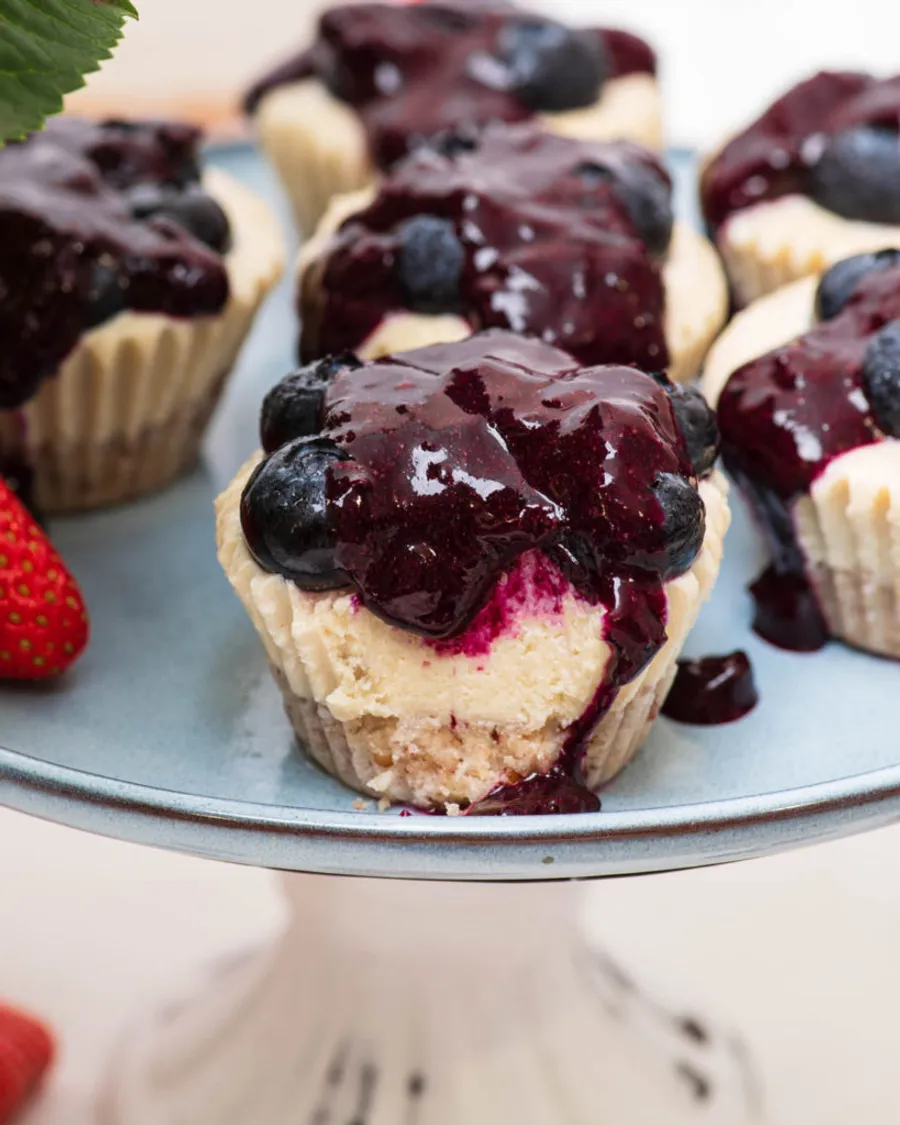 Keto Vegan Cheesecake Bites (No-bake Fat Bombs!)