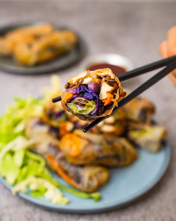 HK x Viet-style Rice Paper Spring Rolls