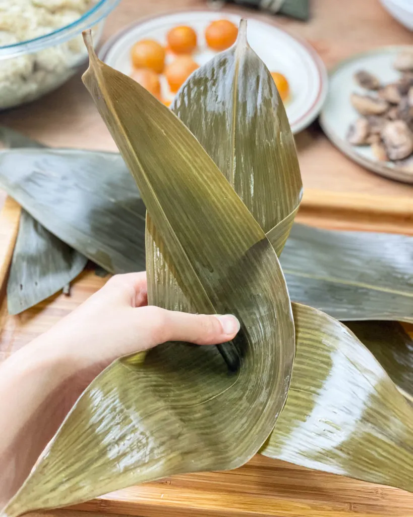 how to wrap rice dumplings