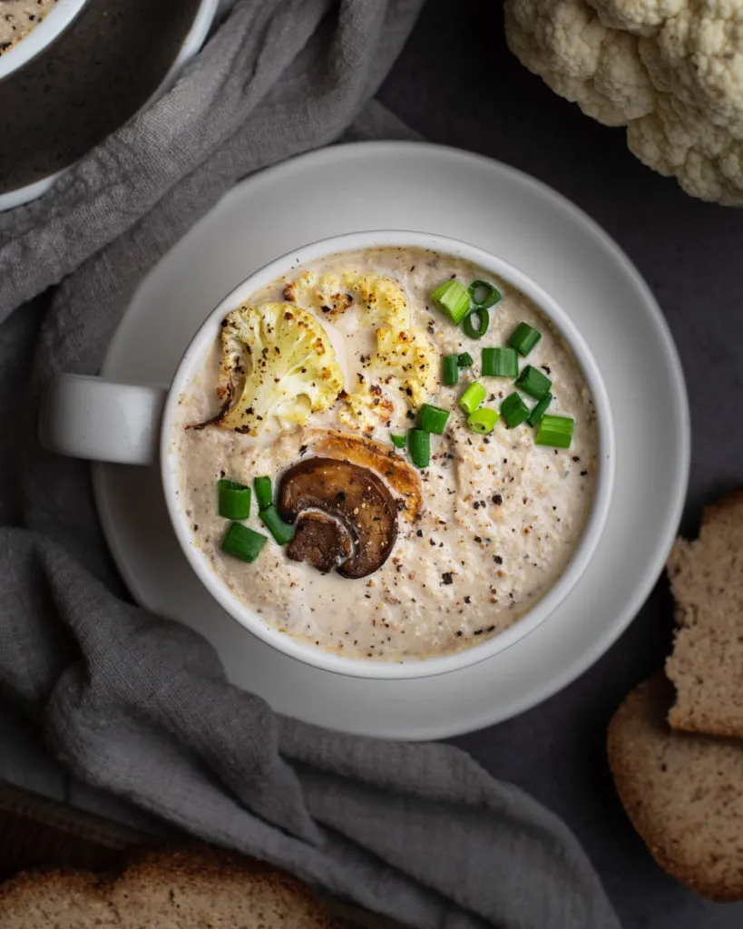keto cauliflower soup