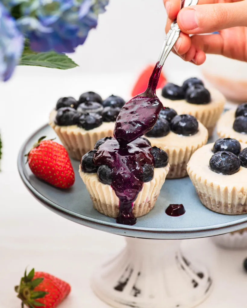 keto vegan cheesecake bites