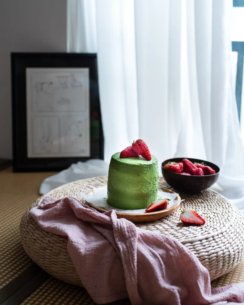 Keto Matcha Cake