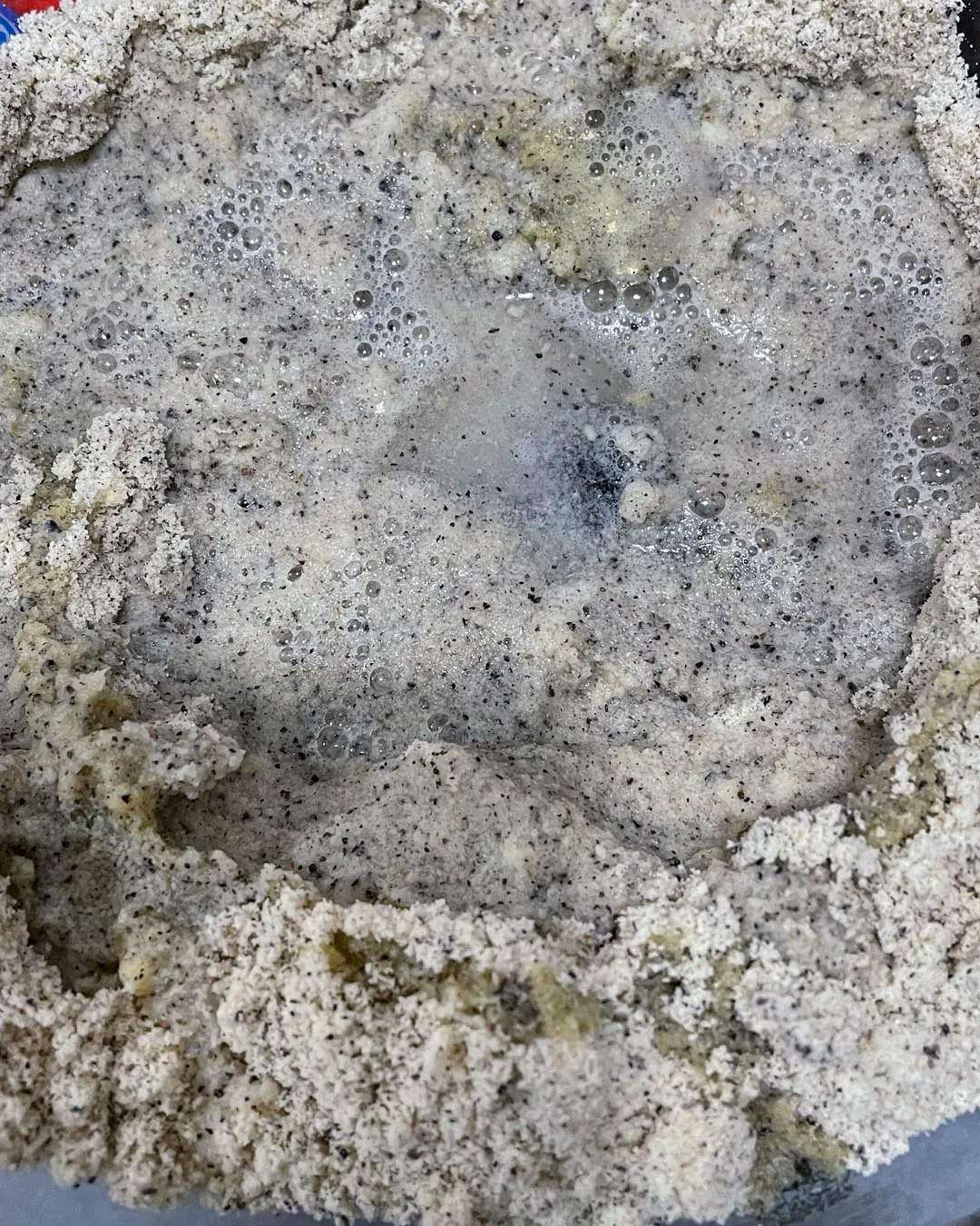 Mixing dry ingredients