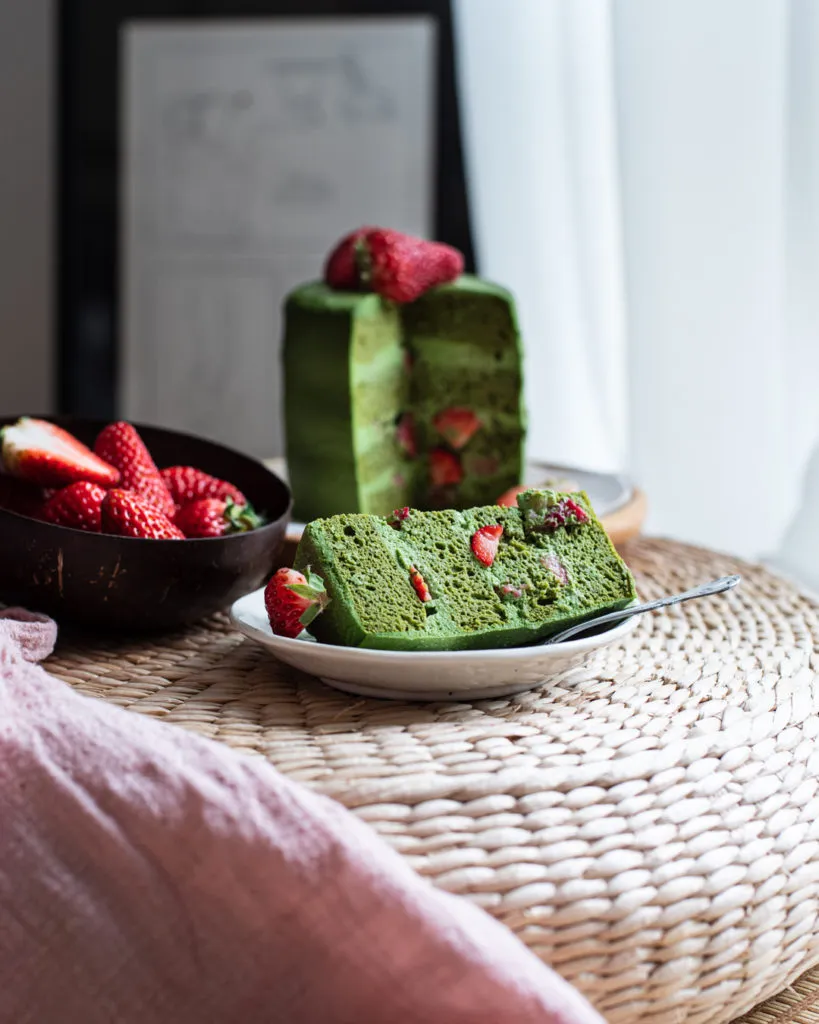 Matcha layer cake